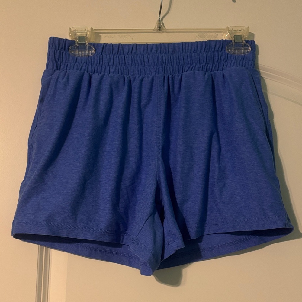 Athletic Works Women's Blue Athletic Shorts